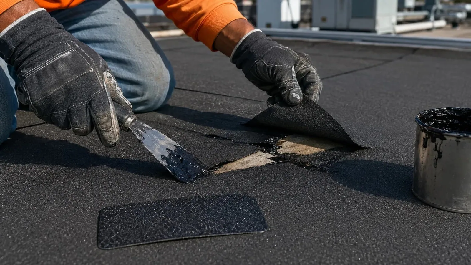 Commercial Roof Flashing Failure Repair in Port St. Lucie, FL