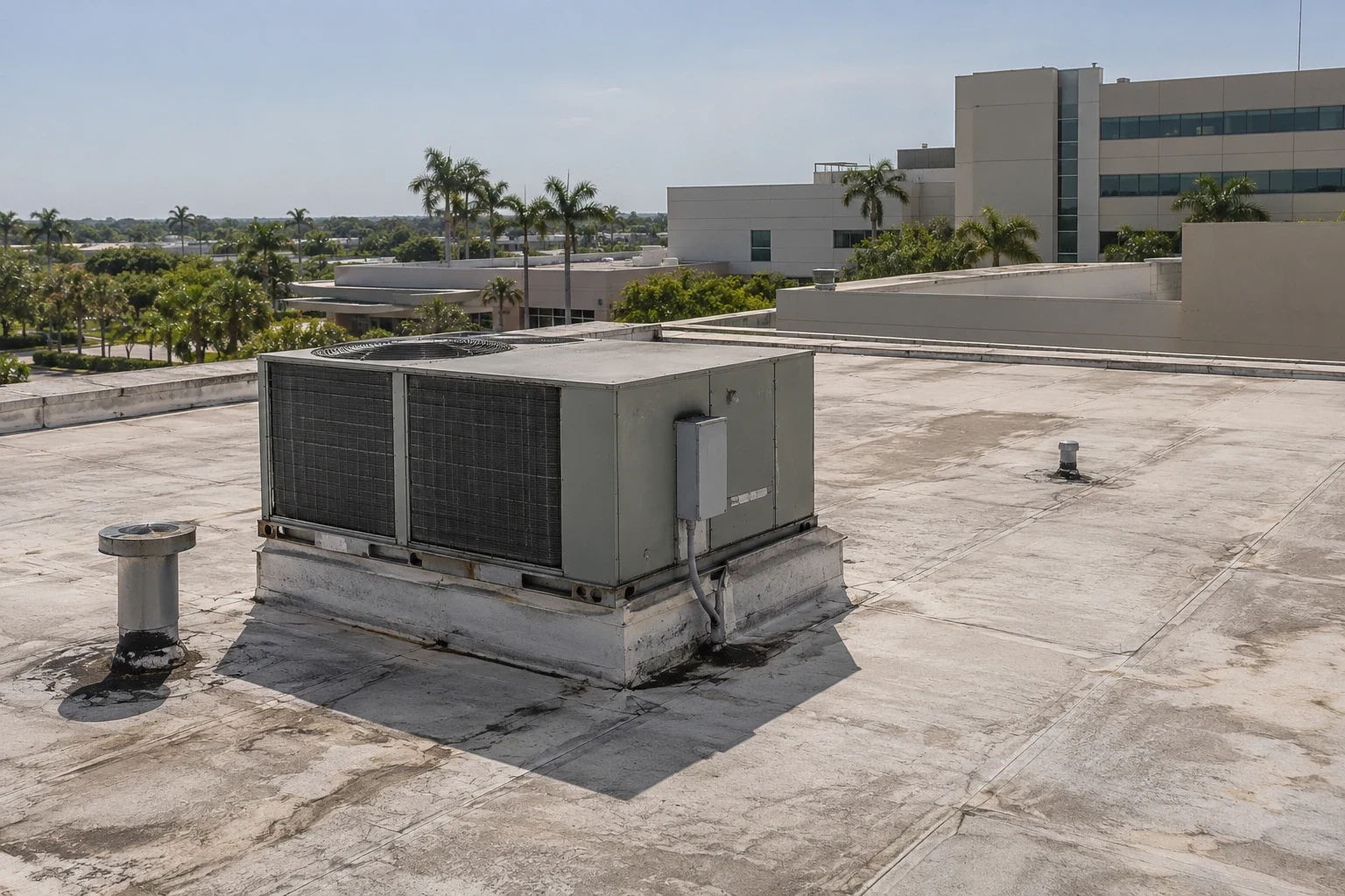 Hospital and Healthcare Campus Roofing in Port St. Lucie, FL