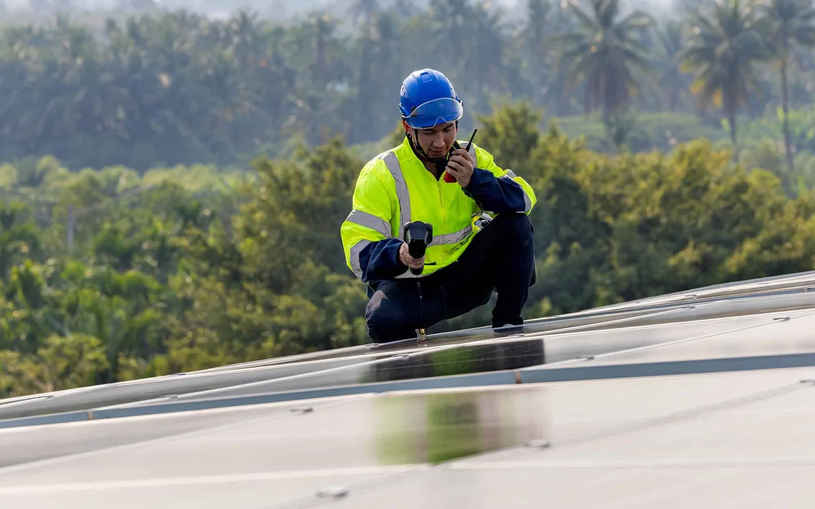 Infrared Roof Moisture Survey in Port St. Lucie, FL