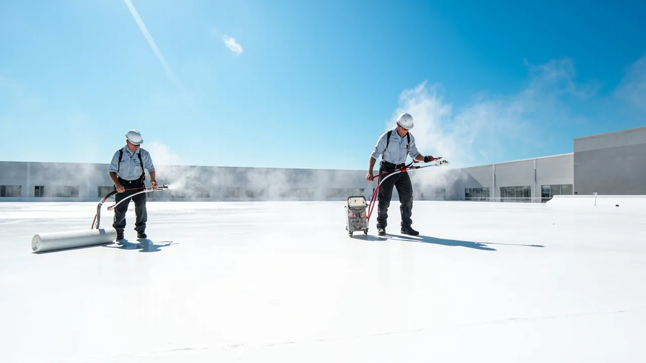 Commercial Roof Coating Restoration in Port St. Lucie, FL