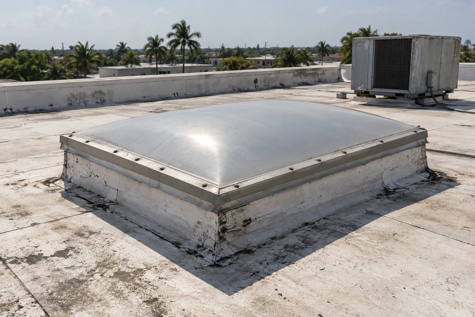 Commercial Skylight and Penetration Flashing in Port St. Lucie, FL